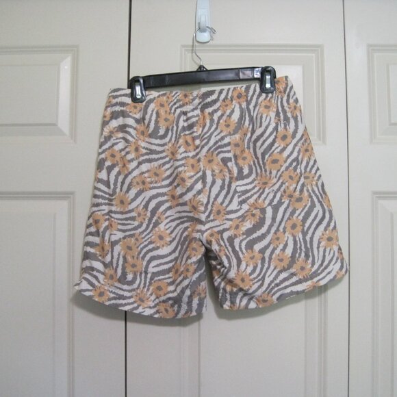 PacSun Men's Swim Trunks with Floral zebra Pattern - Picture 2 of 9